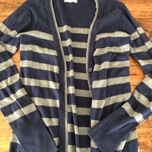 Striped cardigan